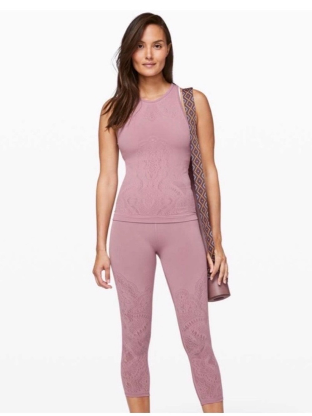 Lululemon Reveal Crop Zen Expression Set